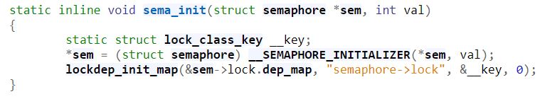 initializing semaphor to 1 initializing semaphor to 1